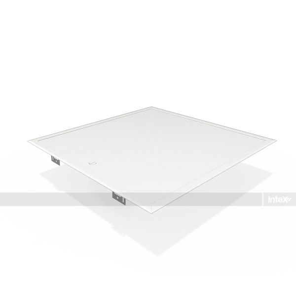 Slimline Access Panel Flange Edge Twist Lock Metal Door