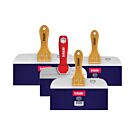 Flex Taping Knife Blue Steel Pack 4pcs