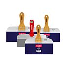 Flex Taping Knife Blue Steel Pack 4pcs